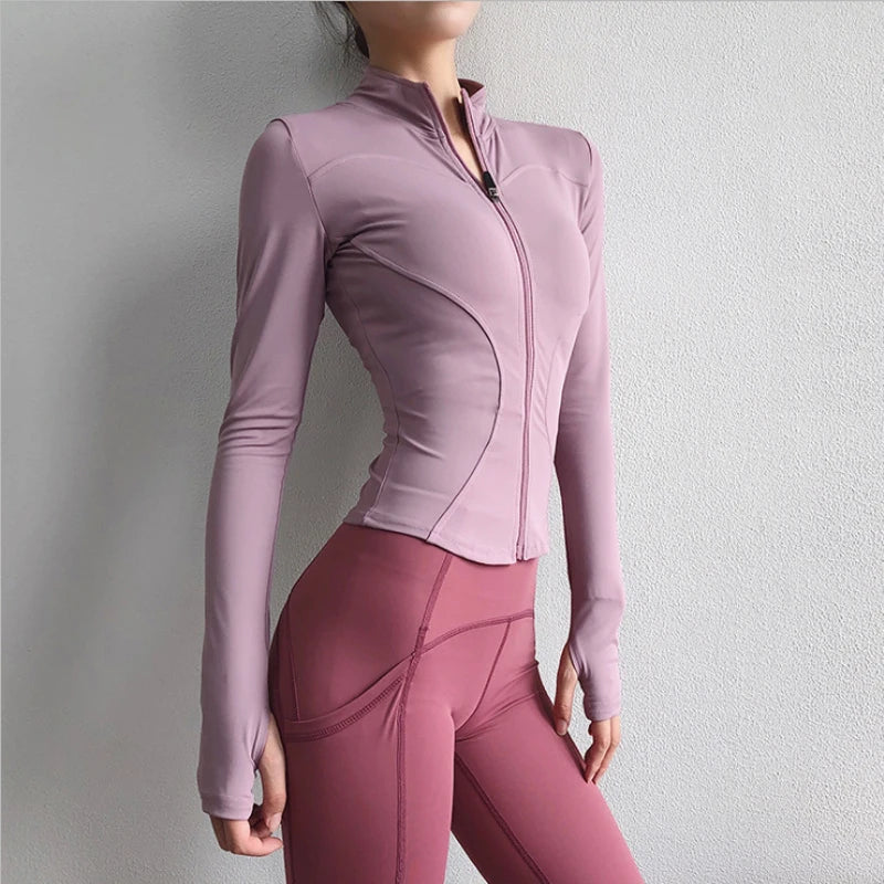 Womens long sleeve sport jacket