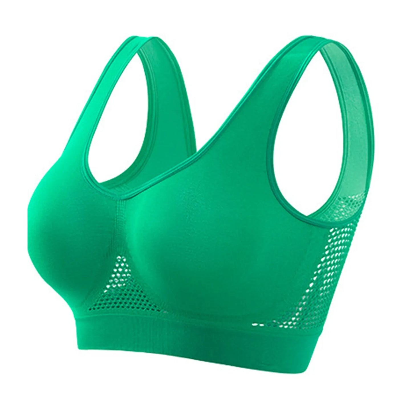 Womens breathable sports bra