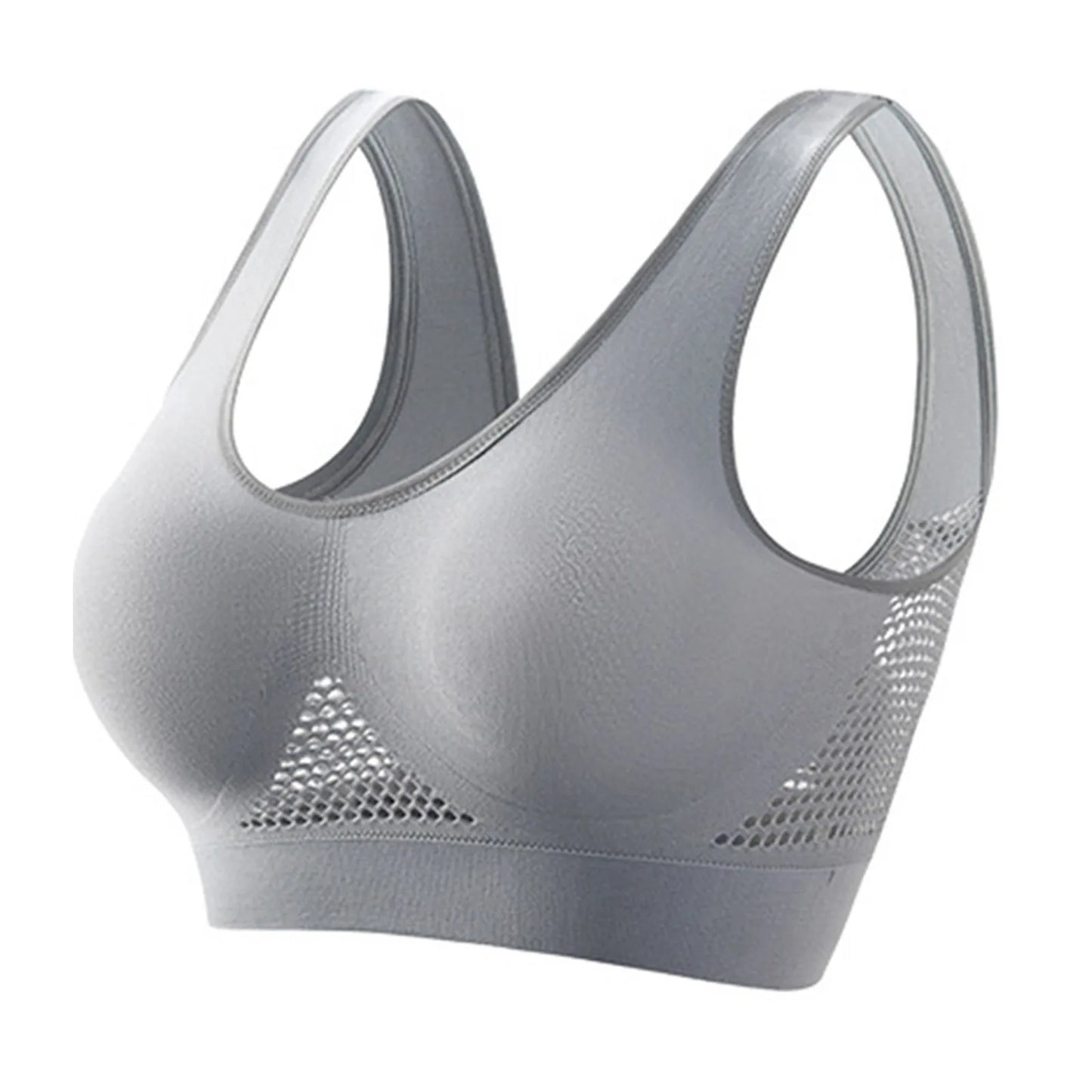 Womens breathable sports bra