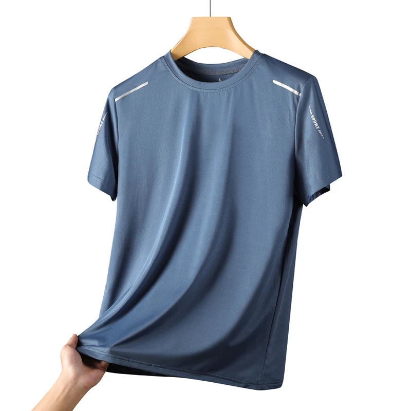 Mens quick dry breathable sports top