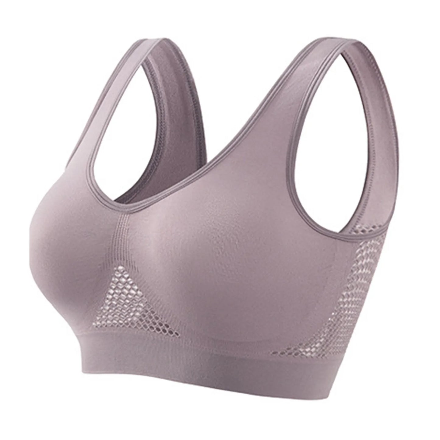 Womens breathable sports bra