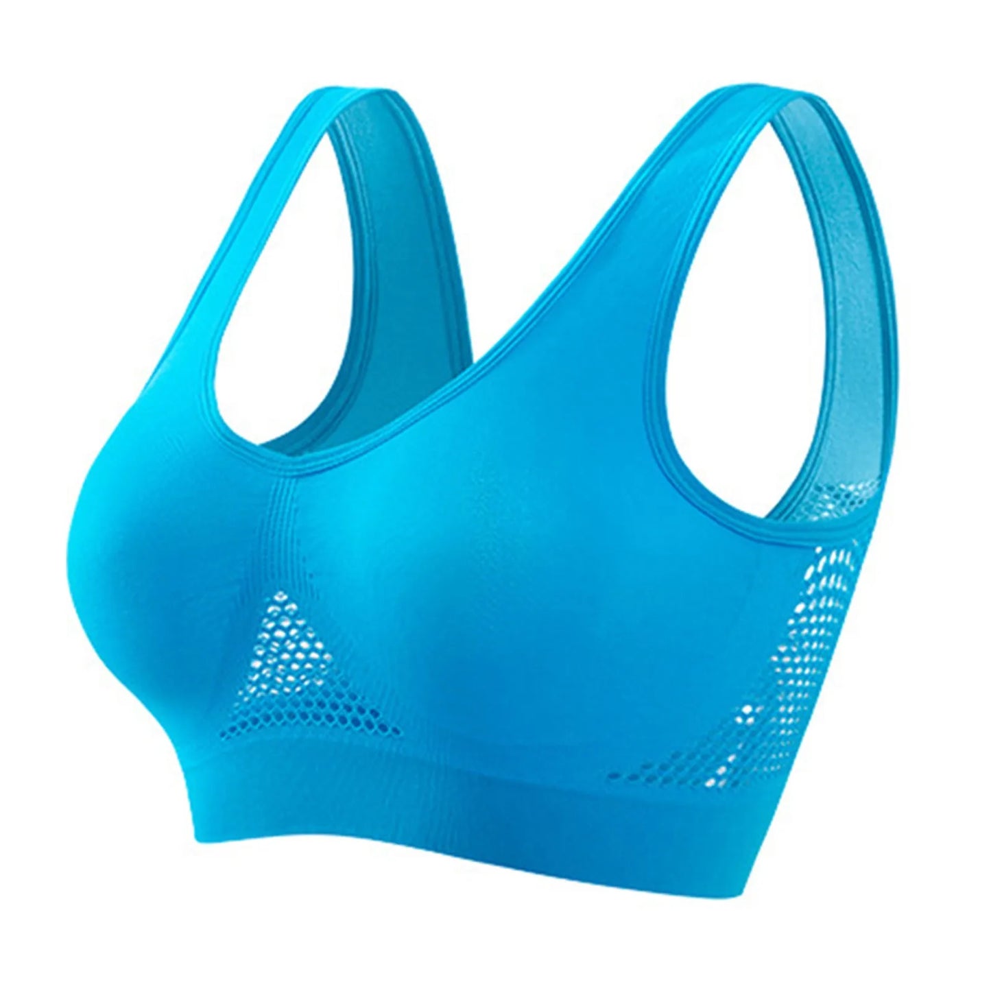 Womens breathable sports bra