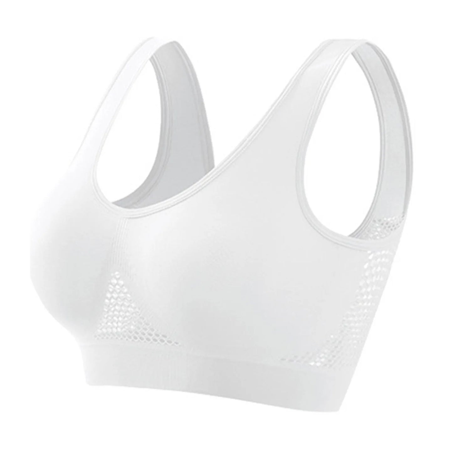 Womens breathable sports bra