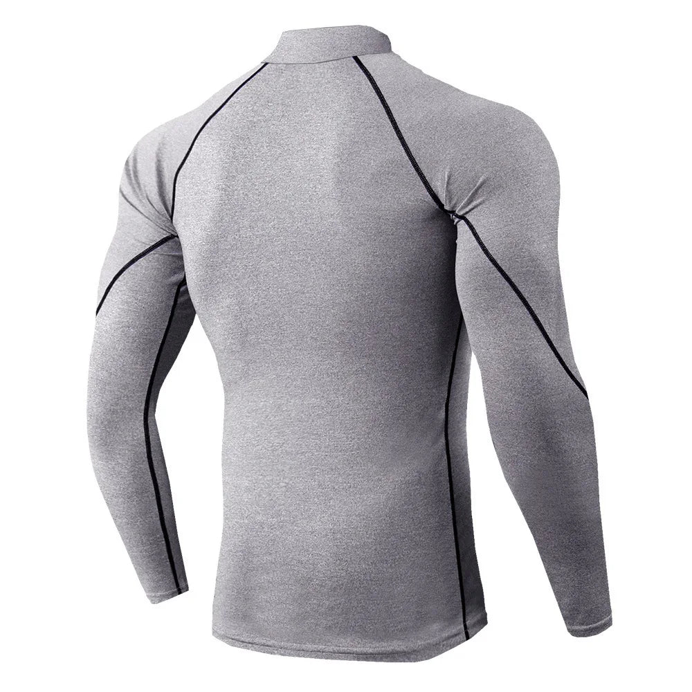 Mens long sleeve compression top