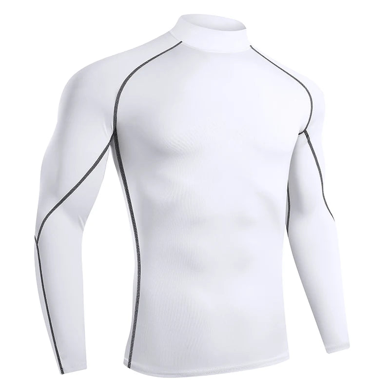 Mens long sleeve compression top