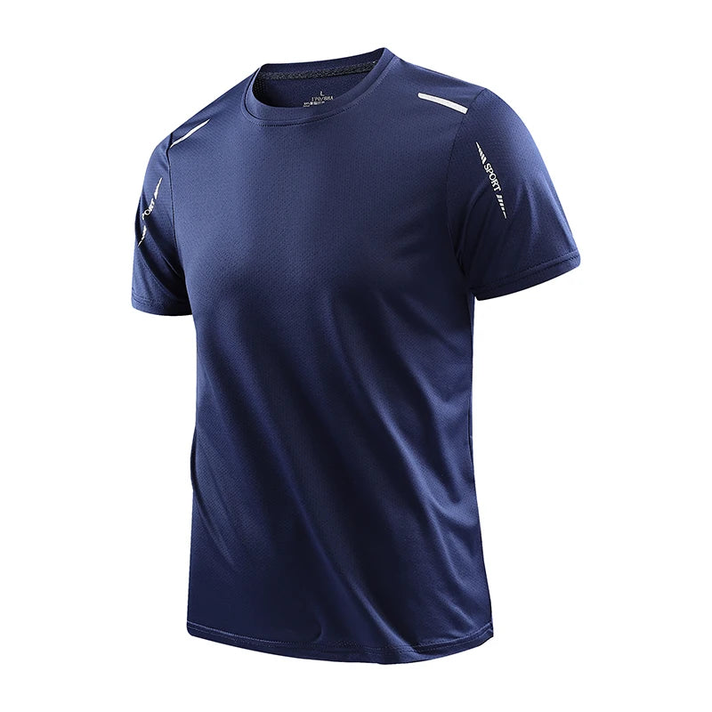 Mens quick dry breathable sports top