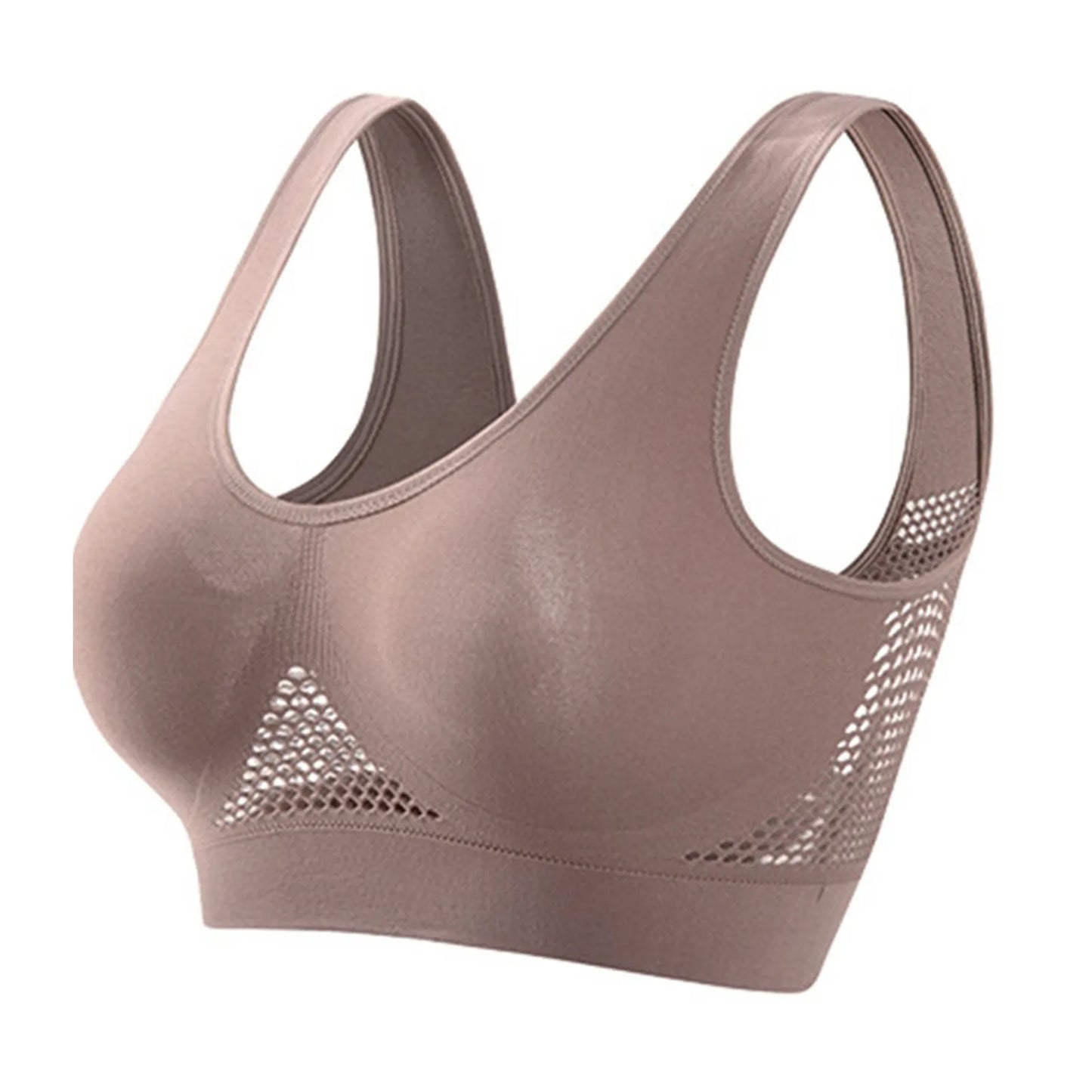 Womens breathable sports bra