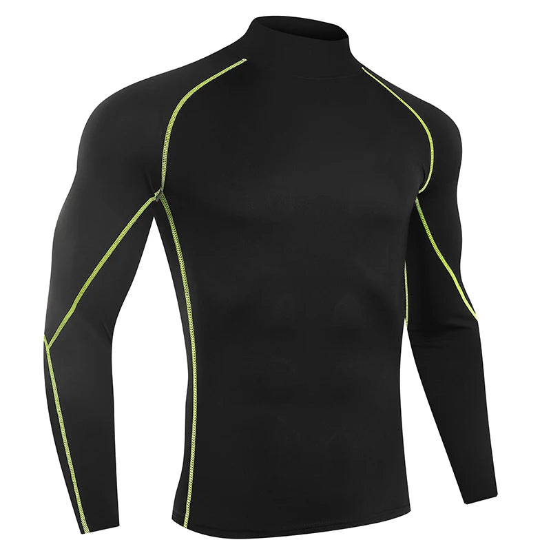 Mens long sleeve compression top