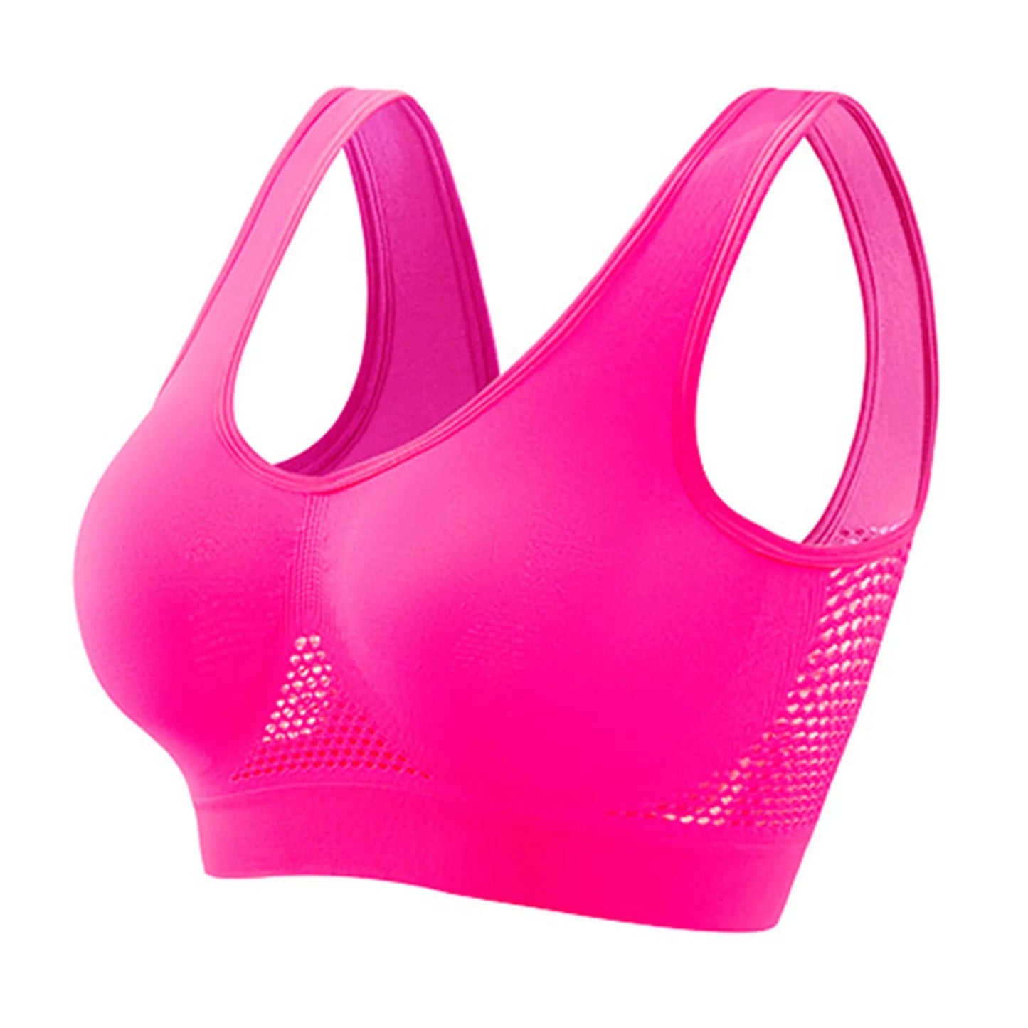 Womens breathable sports bra