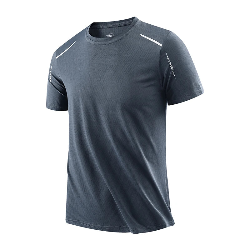 Mens quick dry breathable sports top