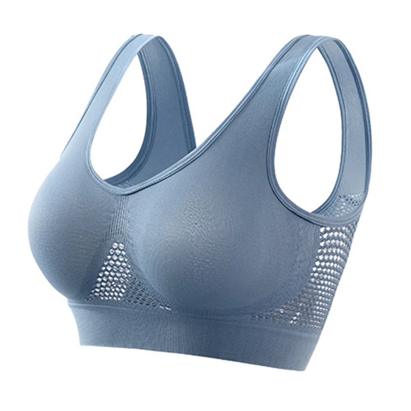 Womens breathable sports bra