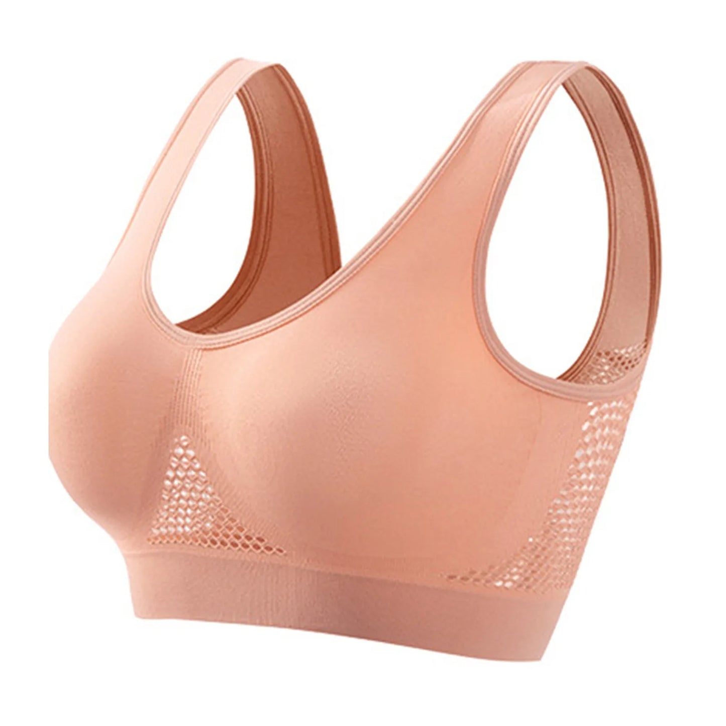 Womens breathable sports bra