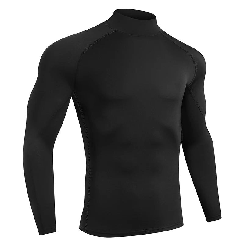 Mens long sleeve compression top